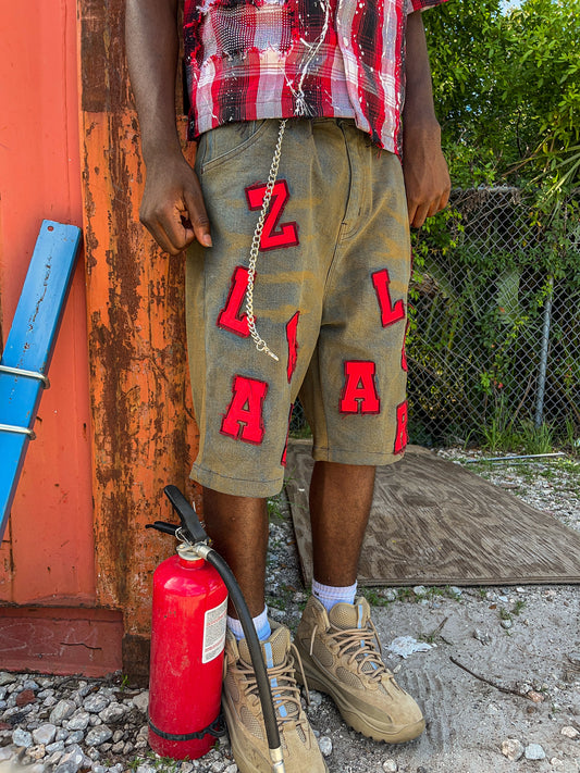 Zlaar. Jorts - Olive/Red